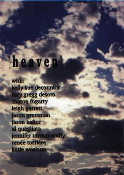 'heaven' poster
